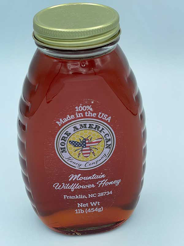 1 lb Mountain Wildflower Honey
