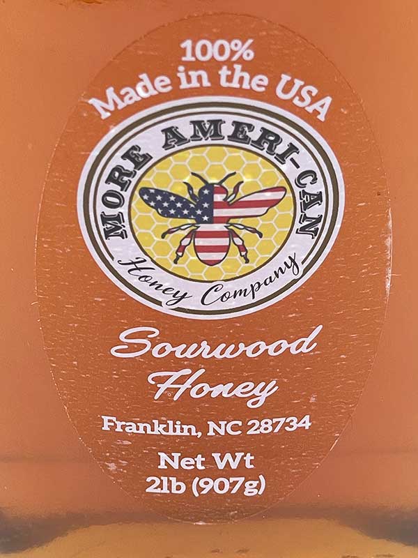 2 lb Sourwood Honey