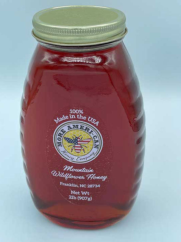 2 lb Mountain Wildflower Honey